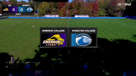 Replay: Emerson vs Wheaton (MA) | Oct 12 @ 1 PM