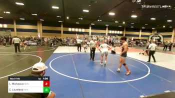 190 lbs Semifinal - Luke Malveaux, Sring Klein vs Chandler Loveless, Payson WC