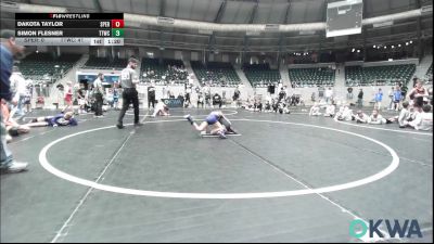 65 lbs Rr Rnd 2 - Dakota Taylor, Sperry Wrestling Club vs Simon Flesner, TTWC Cream