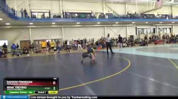 141 lbs Cons. Round 2 - Damion Finnegan, Waynesburg University vs Rene Trevino, Wilkes University