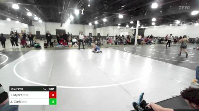 58 lbs Round Of 16 - Taige Myers, Other Team vs Jayce Clark, Other Team