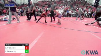 105 lbs Rr Rnd 1 - Cael Pritchard, Bristow Wrestling vs Pierson Guerrero, RSA RedStorm