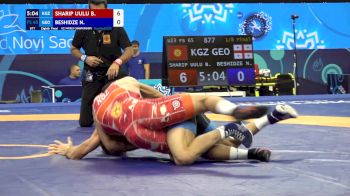 65 kg 1/8 Final - Bilol Sharip Uulu, Kyrgyzstan vs Nikoloz Beshidze, Georgia