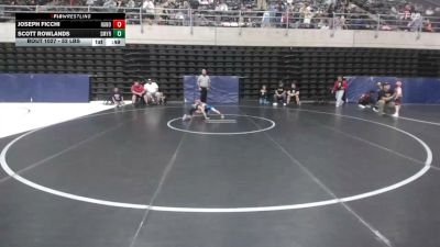 52 lbs Round Of 16 - Joseph Ficchi, Hanover vs Scott Rowlands, Smyrna