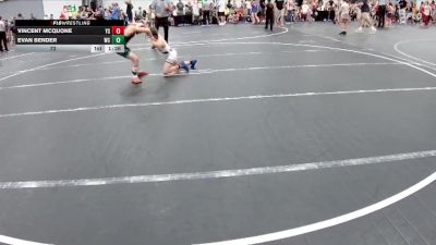 72 lbs Round 1 (6 Team) - Evan Bender, Wrecking Crew vs Vincent McQuone, Yale Street