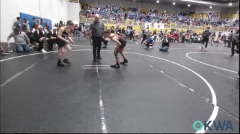 96 lbs Consolation - Waylon Wright, Weatherford Youth Wrestling vs Aaron Delgado, Prime Wrestling