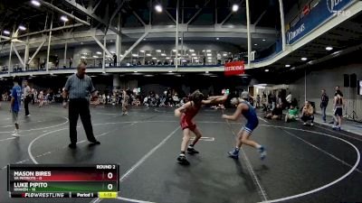 84 lbs Round 2 (8 Team) - Luke Pipito, Kraken vs Mason Bires, VA Patriots