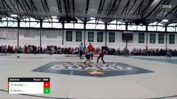 63-67 lbs Semifinal - Kree Burkey, Gladiator Elite WC vs Riley Reyes, Alber Athletics