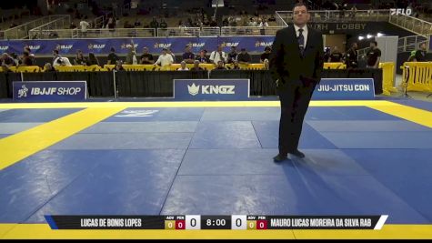 Mauro Lucas Moreira Da Silva Rab vs Lucas De Bonis Lopes 2026 Pan Jiu Jitsu IBJJF Championship