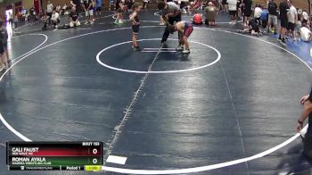 70 lbs Cons. Round 2 - Roman Ayala, Madera Wrestling Club vs Cali Faust, RED WAVE WC
