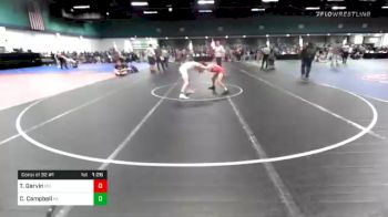 106 lbs Consolation - Tyler Garvin, MD vs Cole Campbell, PA