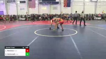 156 lbs Quarterfinal - Luis Mendoza, Team FCA vs Khale McDonnell, Genesis