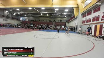 126 lbs Cons. Round 2 - Oliver McCray, Pima vs Nikolaus Van Houten, Safford