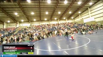 54 lbs Round 1 - Lucas Burnett, Pleasant Grove/TUG vs Ryder Bishop, Aviator Wrestling Club