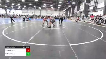 152 lbs Consi Of 32 #2 - Xavier Cepican, GA vs Terran Grooms, WY