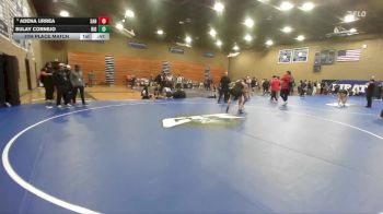 155 lbs 5th Place Match - Adena Urrea, Sanger vs Sulay Cornejo, Ernest Righetti