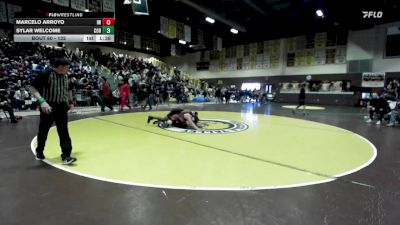 132 lbs Champ. Round 1 - Sylar Welcome, Corona Centennial vs Marcelo Arroyo, Ironwood