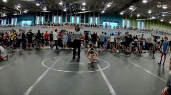 92 lbs Quarterfinals (8 Team) - Hudson Pefinis, Misfits United vs Dino Carrazana, BHWC | Dirt Divers