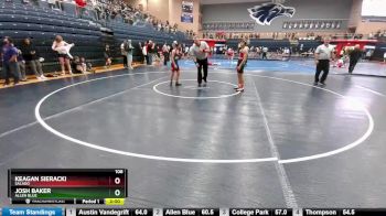 106 lbs Round 3 - Keagan Sieracki, Salado vs Josh Baker, Allen Blue