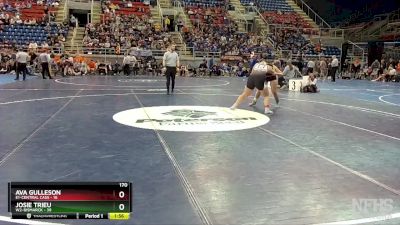 170 lbs Semis & 1st Wrestleback - Ava Gulleson, E1-Central Cass vs Josie Trieu, W2-Bismarck