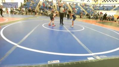 85 lbs Consi Of 4 - Bryson Harris, HURRICANE WRESTLING ACADEMY vs Camden Barnes, Coweta Tiger Wrestling