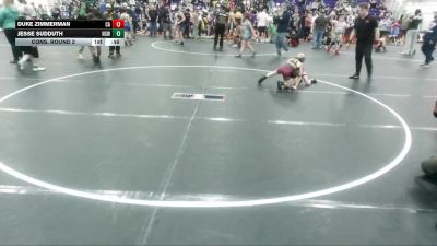 60 lbs Cons. Round 2 - Duke Zimmerman, C2X Academy vs Jesse Sudduth, Ninety Six Wrestling