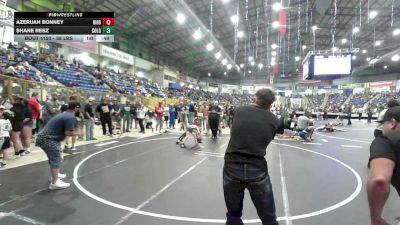 58 lbs Quarterfinal - Azerijah Bonney, Ridge WC vs Shane Resz, Colorado Hammers