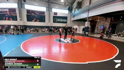 135 lbs Semifinal - KamRon Jackson, Texasports Black Mamba Wrestling vs Nile Wright, Lake Travis Youth Association Wrestling Club