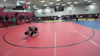 126 lbs Cons. Round 2 - Owen Hawkins, Middletown vs Adair Reyes, Casa Grande