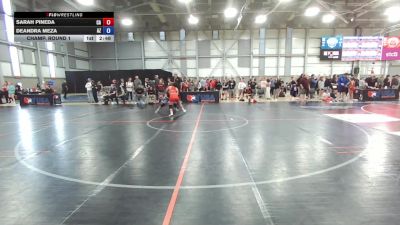 U20 Women - 53 lbs Champ. Round 1 - Sarah Pineda, CA vs Deandra Meza, AZ
