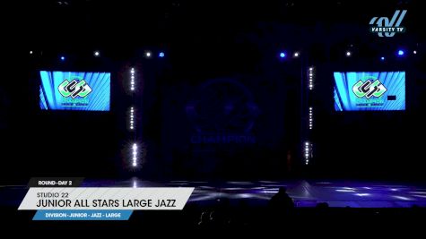 Studio 22 - Junior All Stars Large Jazz [2023 Junior - Jazz - Large Day 2] 2023 ASC Schaumburg Showdown & CSG Schaumburg Dance Grand Nationals