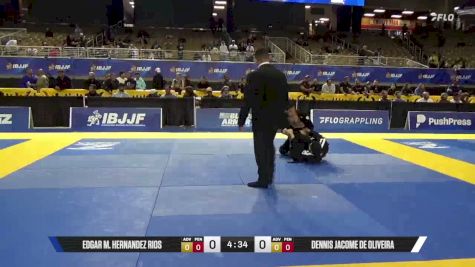 Dennis Jacome De Oliveira vs Edgar M. Hernandez Rios 2026 Pan Jiu Jitsu IBJJF Championship