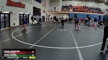 157 lbs Champ. Round 2 - Matai Hughes, Our Lady Of Mt. Carmel vs Chase Carpinteri, St. Frances Academy