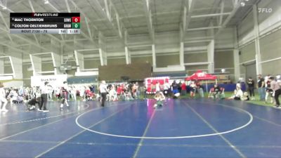 75 lbs Quarterfinal - Colton Oeltjenbruns, Green River Grapplers Wrestlin vs Mac Thornton, South Summit Wrestling Club