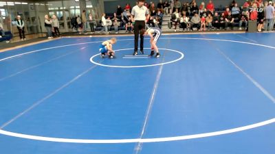 73-75 lbs Round 1 - Jaydon Leach, Walnut vs Easton Teets, North Platte