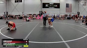 144 lbs Round 7 (8 Team) - Gabe Salsimandi, South Side WC Blue vs Amir Nazari, Scanlan WA
