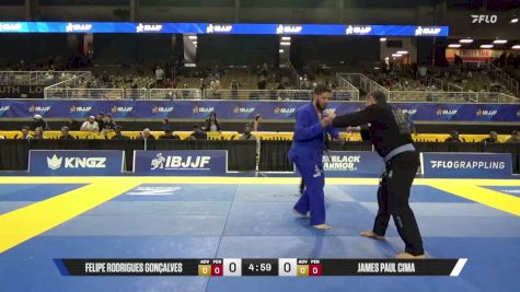 James Paul Cima vs Felipe Rodrigues Gonçalves 2026 Pan Jiu Jitsu IBJJF Championship