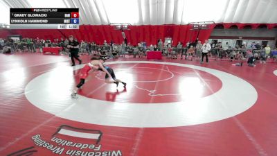 88 lbs 1st Place Match - Grady Glowacki, B.A.M vs Lynkoln Hammond, Midwest RTC