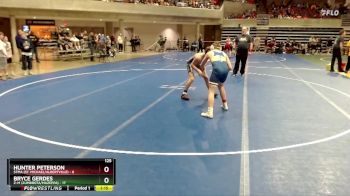125 lbs Semis & 1st Wrestleback (8 Team) - Hunter Peterson, STMA (St. Michael/Albertville) vs Bryce Gerdes, Z-M (Zumbrota/Mazeppa)