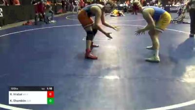 195 lbs Round Of 16 - Rex Hrabal, Wilkes Barre vs Klint Shamblin, Slippery Rock