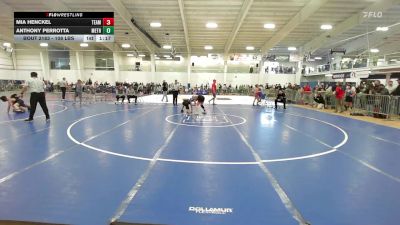 108 lbs Round Of 16 - Mia Henckel, Team Tugman vs Anthony Perrotta, Methuen