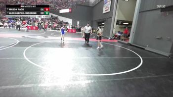 80 lbs Cons. Round 3 - Mason Pack, B.A.M Training Center vs Alex Luepke-Kroening, Slinger