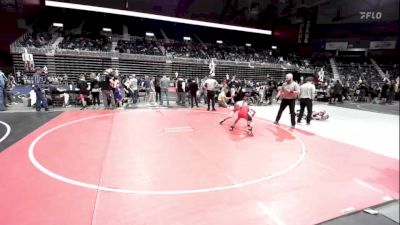 78 lbs Semifinal - Riley Daugherty, Natrona Colts vs Jaxson Avery, Sturgis Youth WC