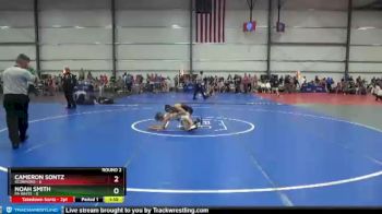 76 lbs Round 2 (6 Team) - Cameron Sontz, Scorpions vs Noah Smith, PA White