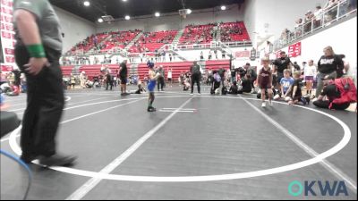 49 lbs Consolation - Gus Coleman, Elgin Wrestling vs Barrett Kline, Piedmont