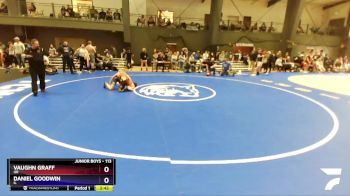 113 lbs Champ. Round 2 - Vaughn Graff, OR vs Daniel Goodwin, IL