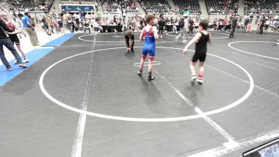 90 lbs Consolation - Maddox Van Doren, Claremore Wrestling Club vs Bryce Rodgers, R.A.W.