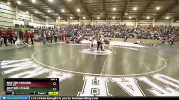 157 lbs Champ. Round 2 - Brayden Evans, Beaver vs Bryton Harding, Westlake