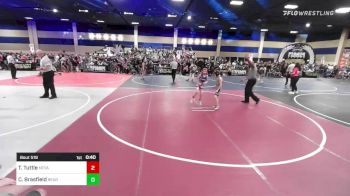 66 lbs Rr Rnd 2 - Tyler Tuttle, Nevada Elite vs Collin Brasfield, Bears WC