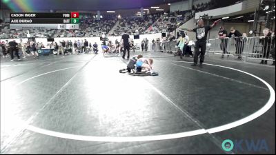 61 lbs Consolation - Cason Inger, Powerhouse vs Ace Durao, Bartlesville Wrestling Club
